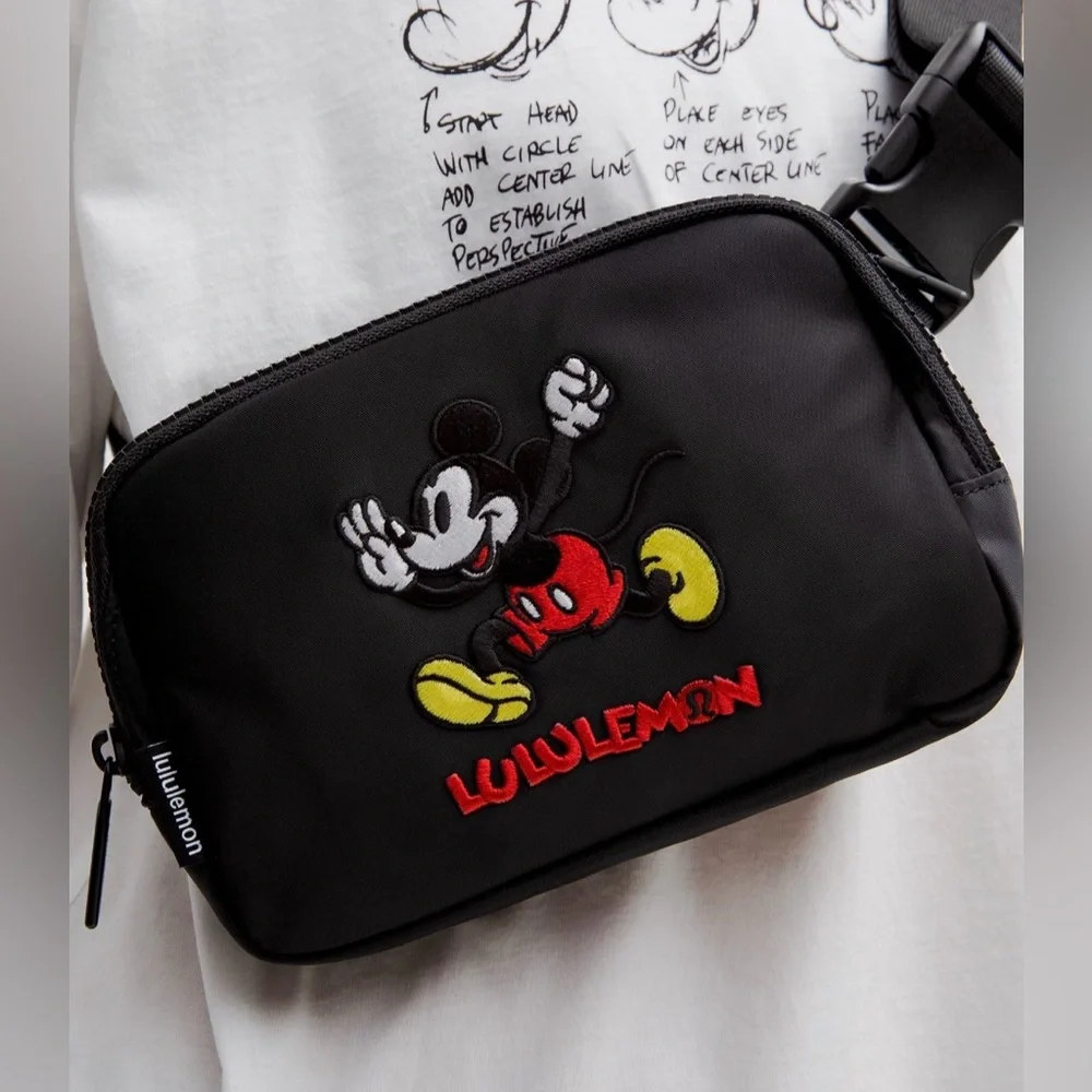 lululemon athletica Black Mickey Mouse Belt Bag - Picture 6 of 12